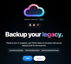 Social Backup gallery image