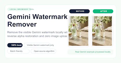 Gemini Watermark Remover Online gallery image