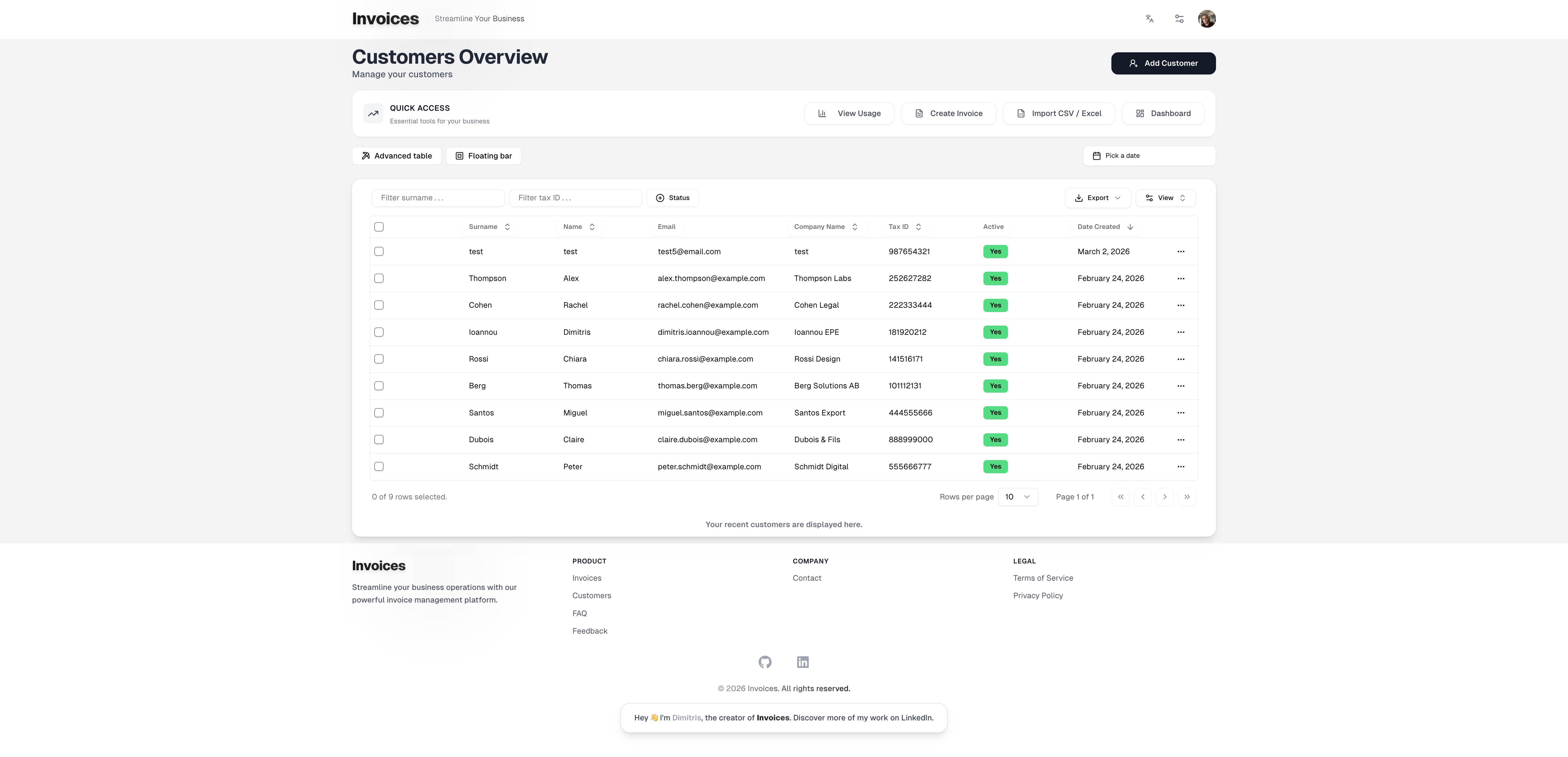 Create & manage professional invoices gallery image