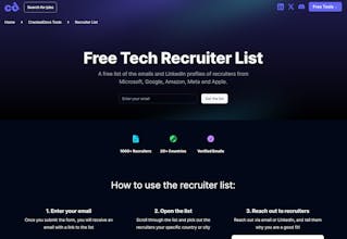 Free Tech Recruiter List gallery image