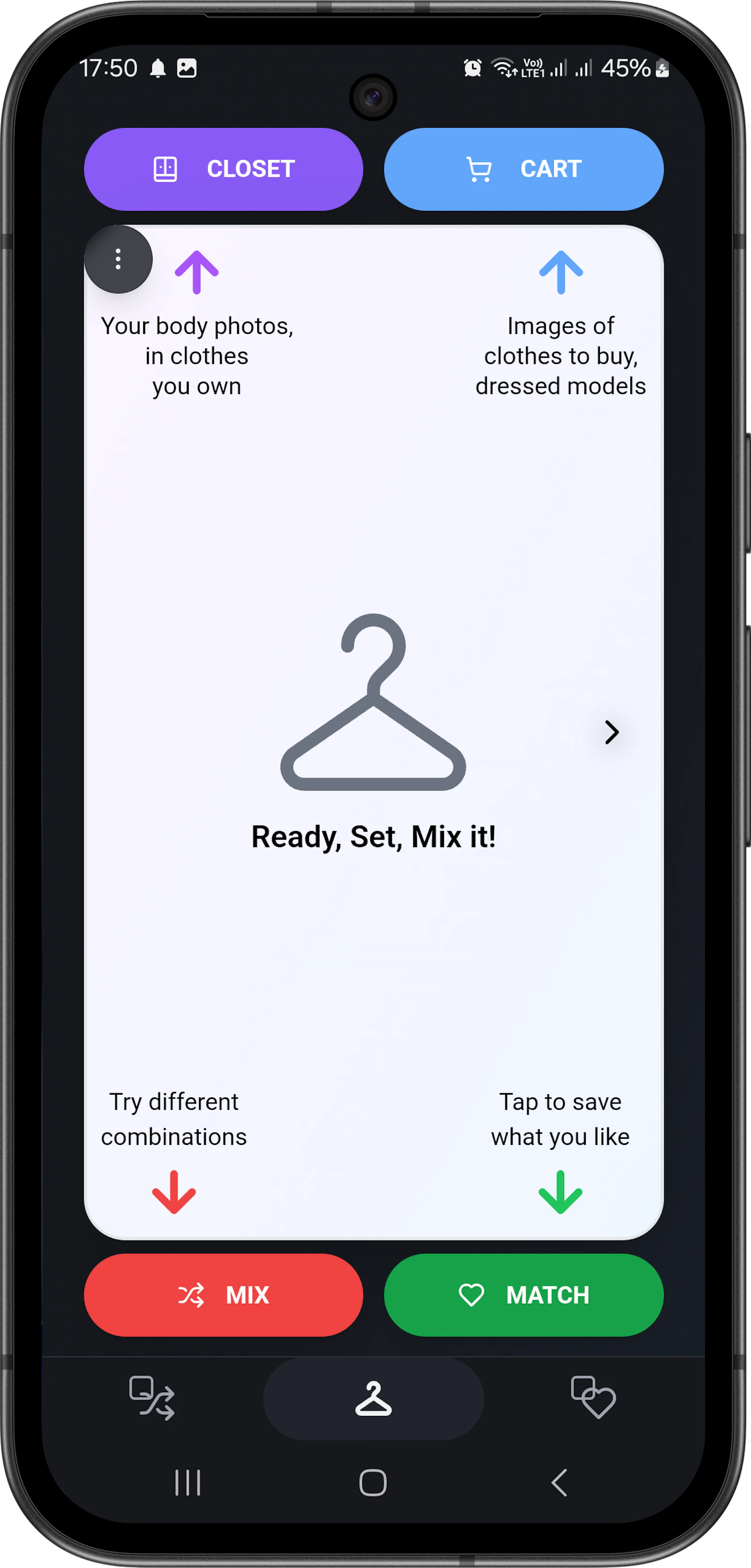 MIX&MATCH - Virtual Try-On screenshot 1