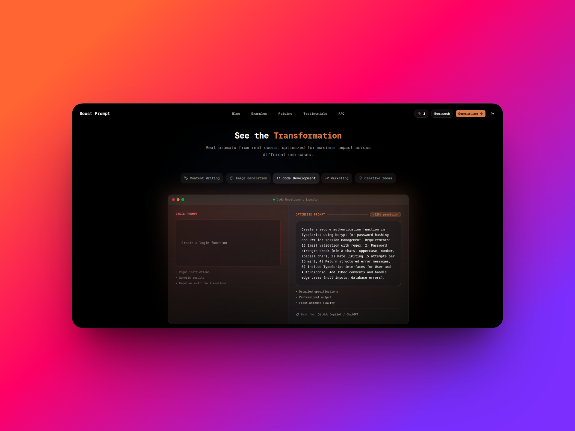 Boost Prompt gallery image