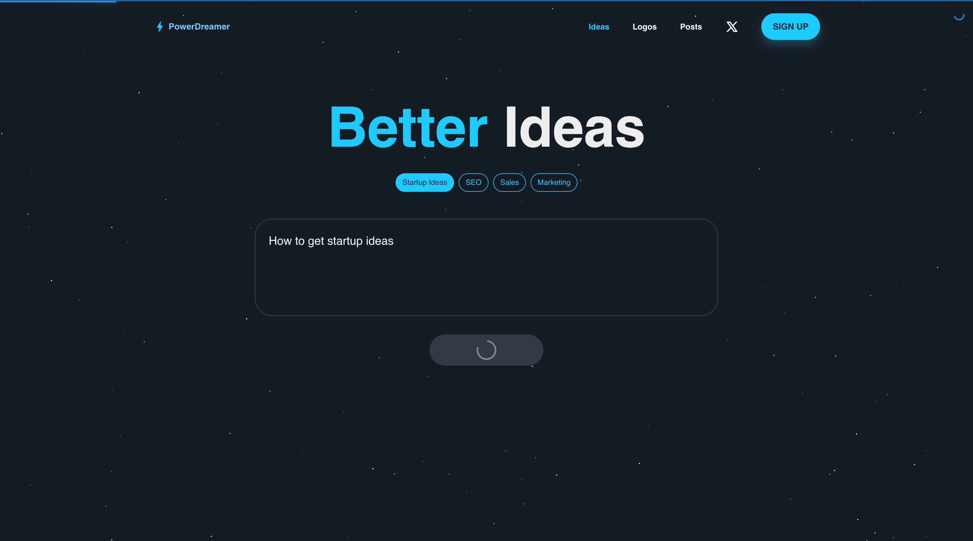 PowerDreamer Idea Generator media 1