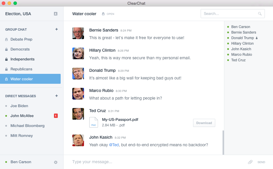 ClearChat gallery image