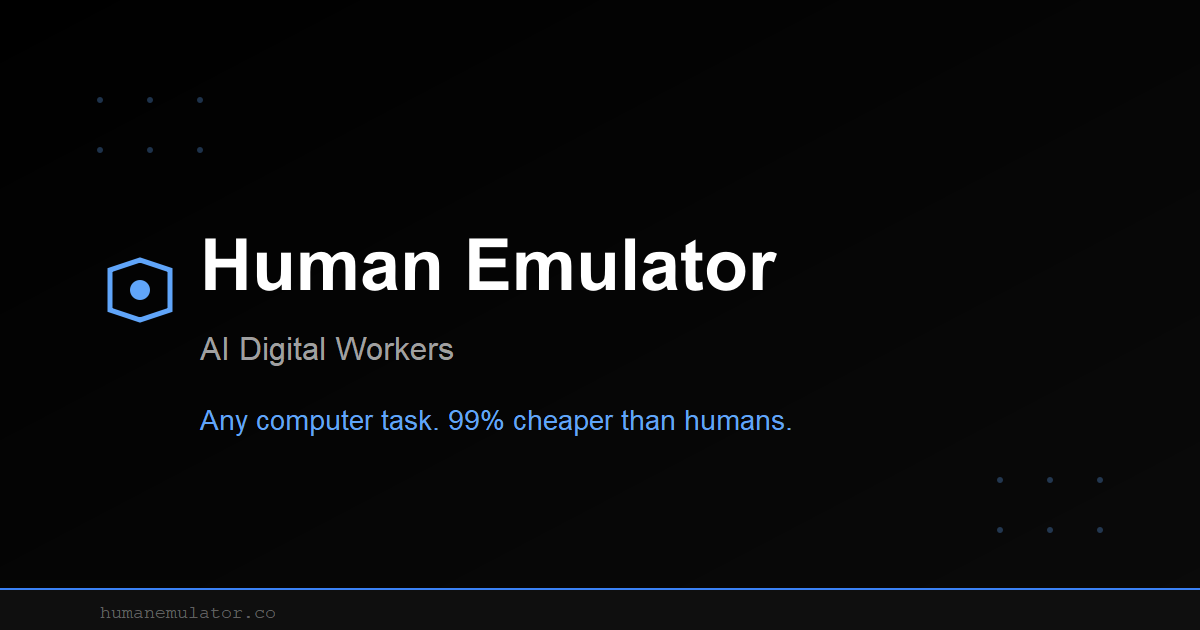 Human Emulator, powered by Grok gallery image