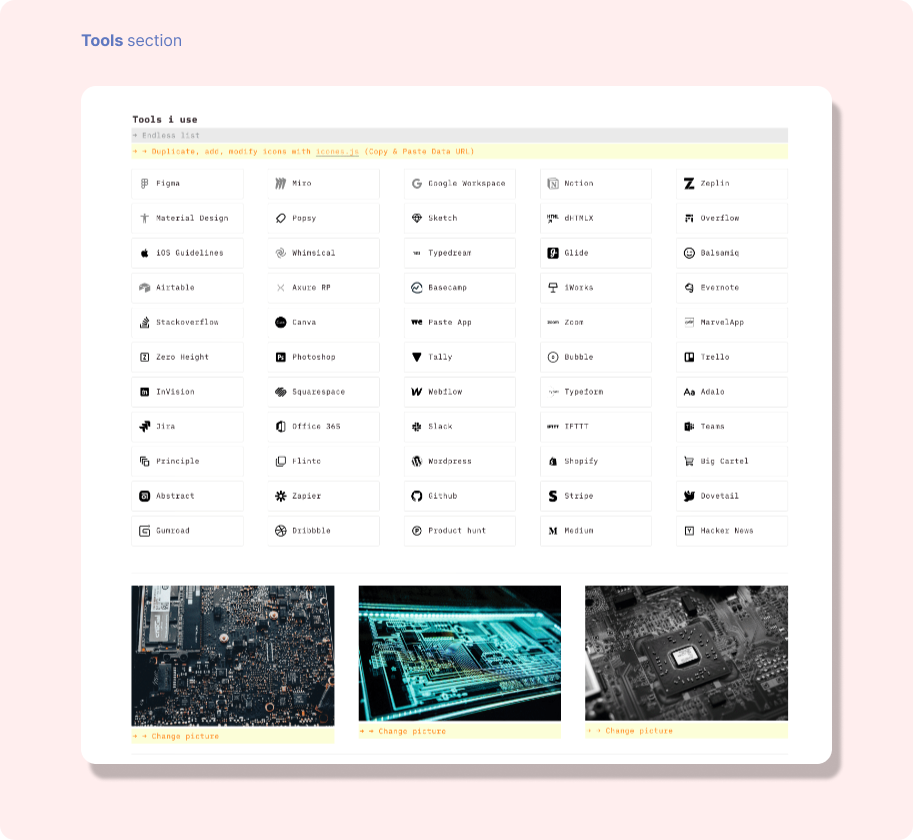 Trang đích thiết kế UX tối thiểu media 7