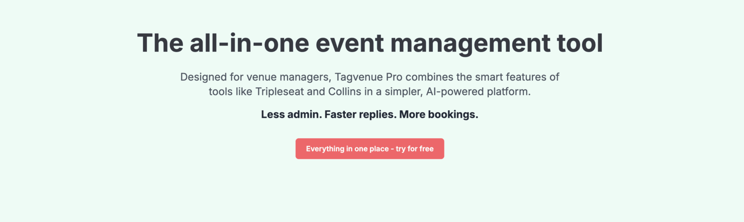 Tagvenue Pro gallery image