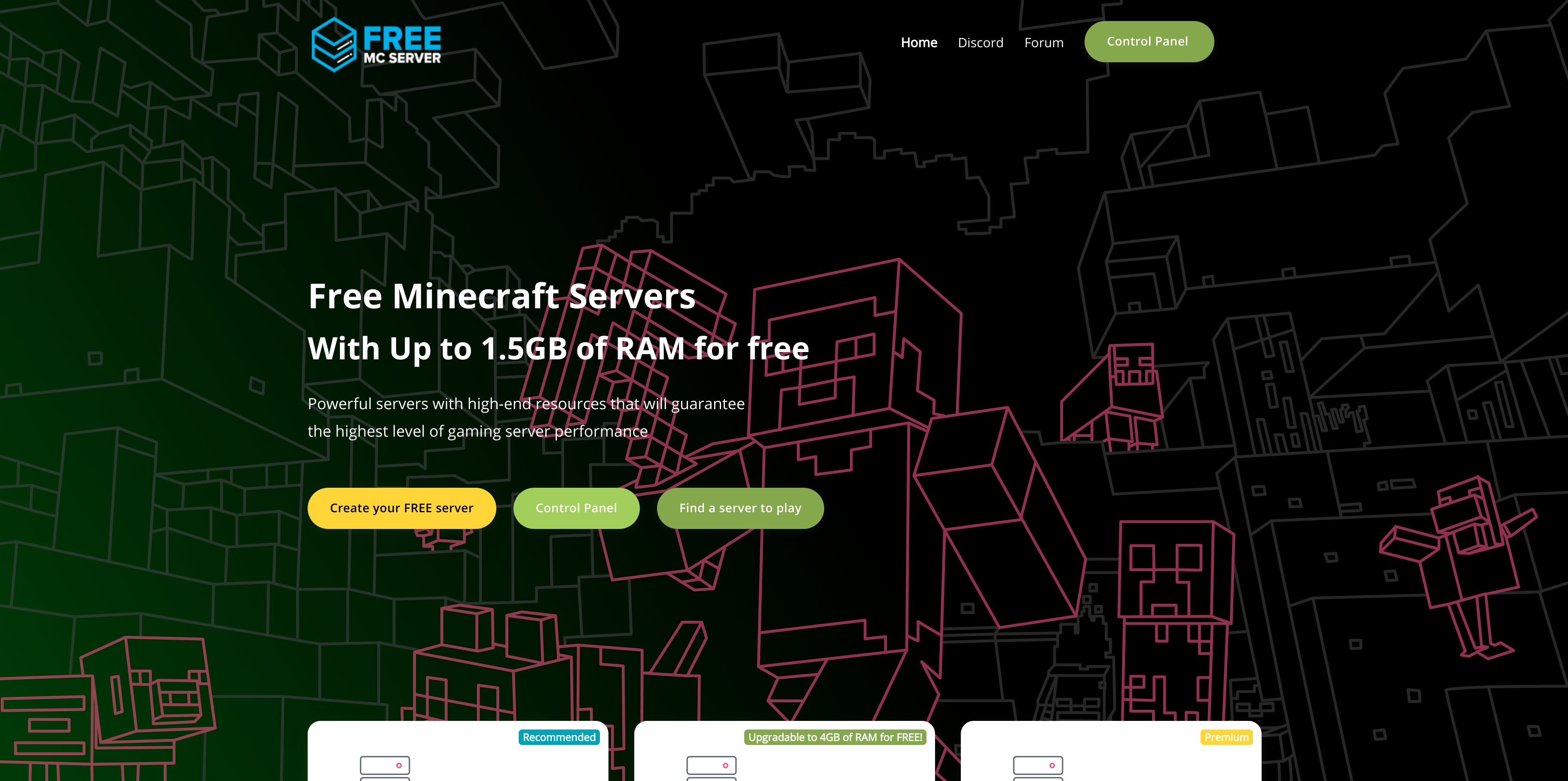 Mídia 1 de FreeMcServer.net - Hospedagem de servidor Minecraft gratuito