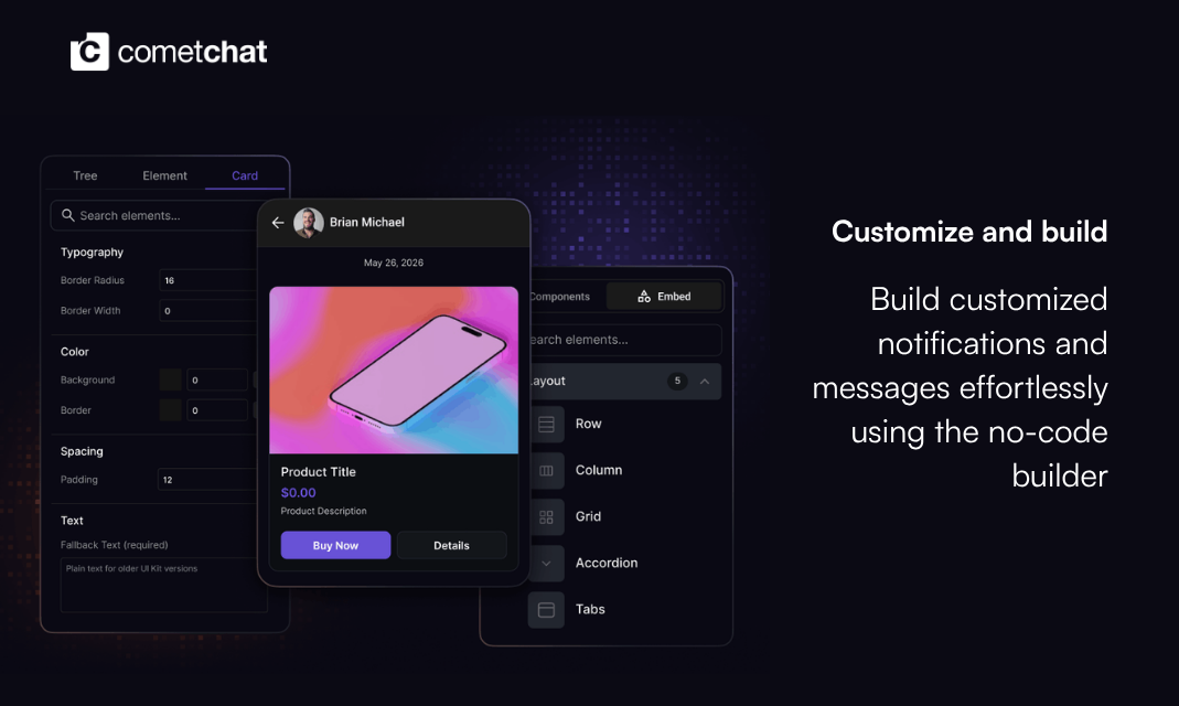 CometChat Campaigns gallery image