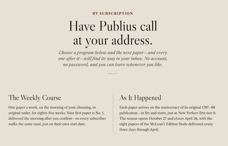 Federalist Reader screenshot 5