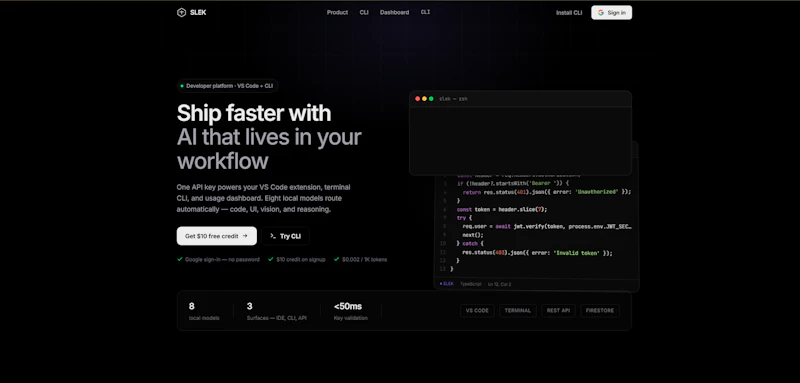 SLEK AI screenshot 1
