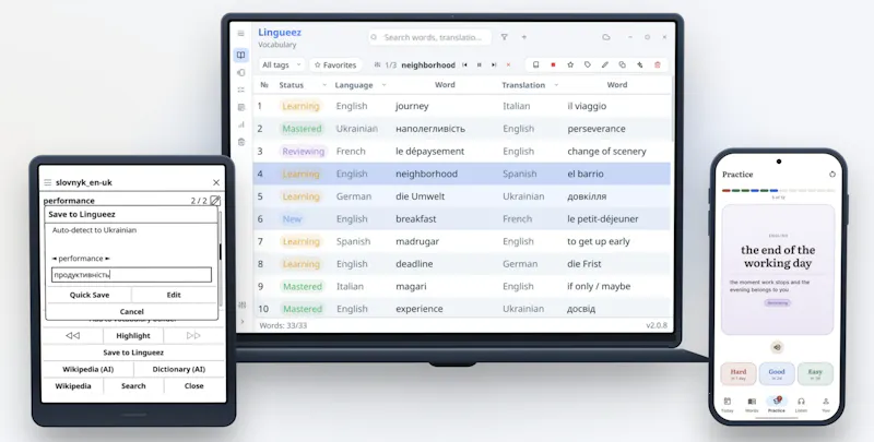Lingueez screenshot 2