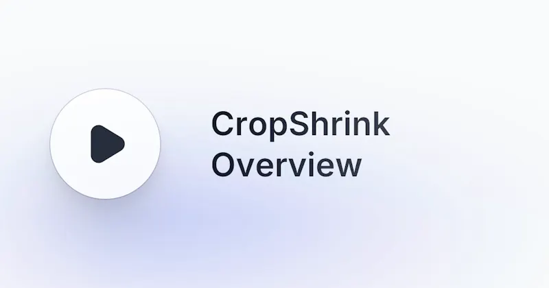 CropShrink screenshot 1