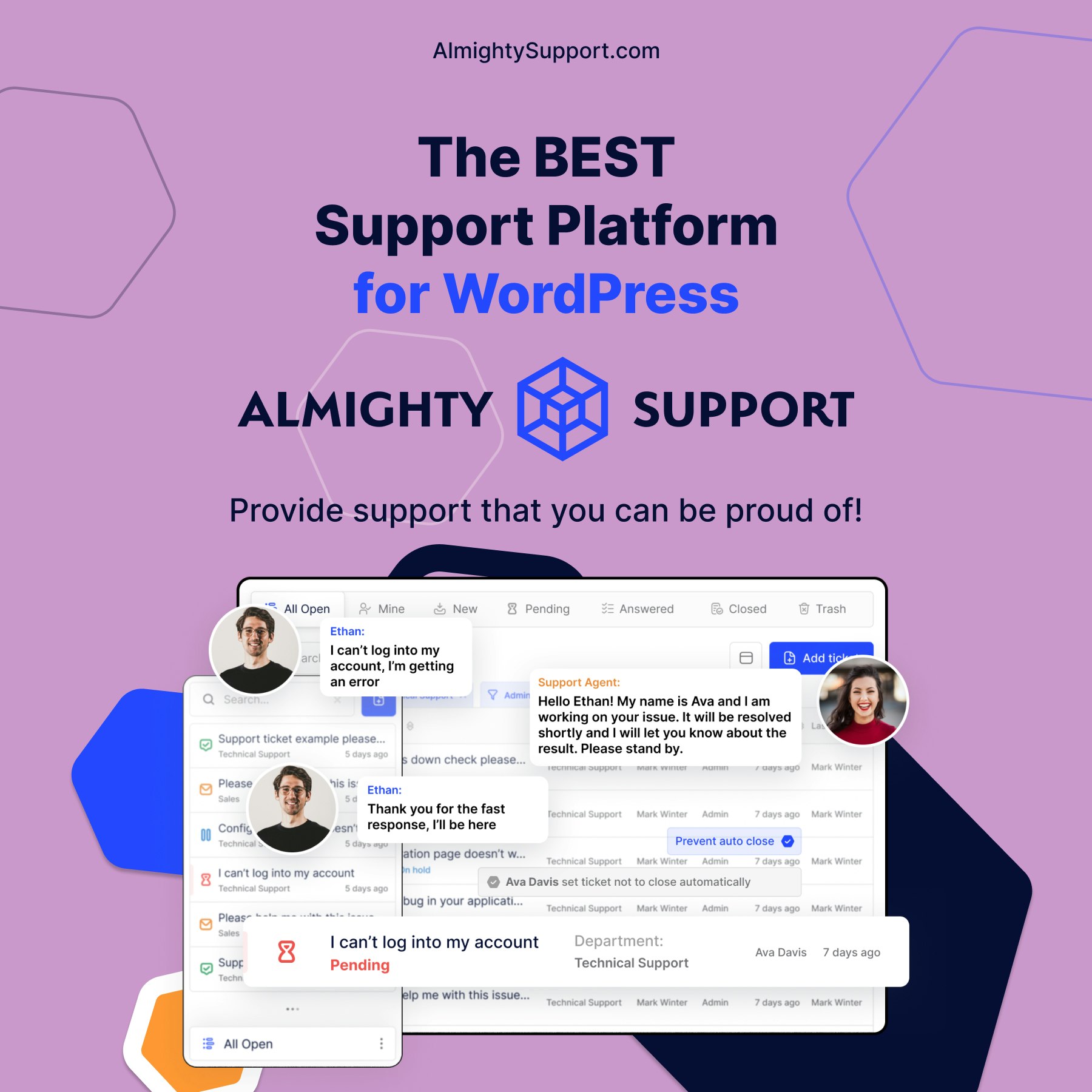 startuptile Almighty Support-Truly Almighty Client Contact & Ticket-Based Support System