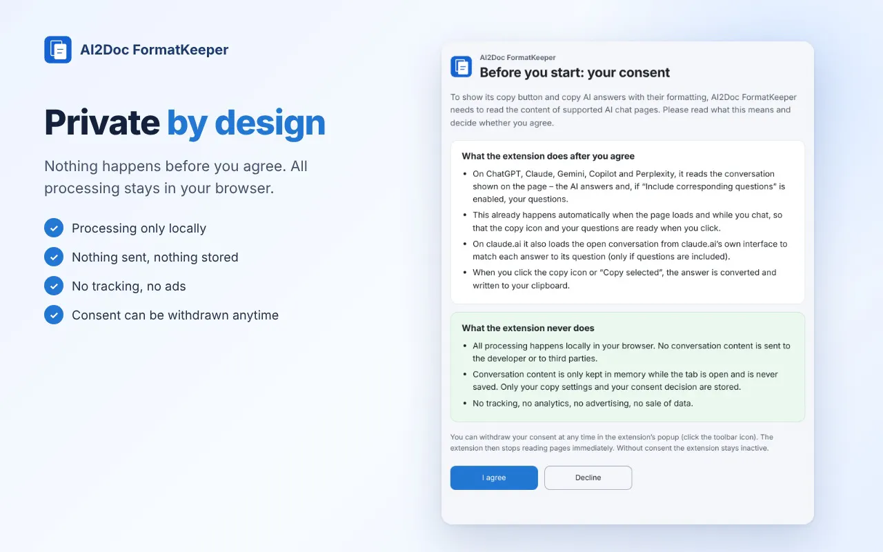 AI2Doc FormatKeeper gallery image