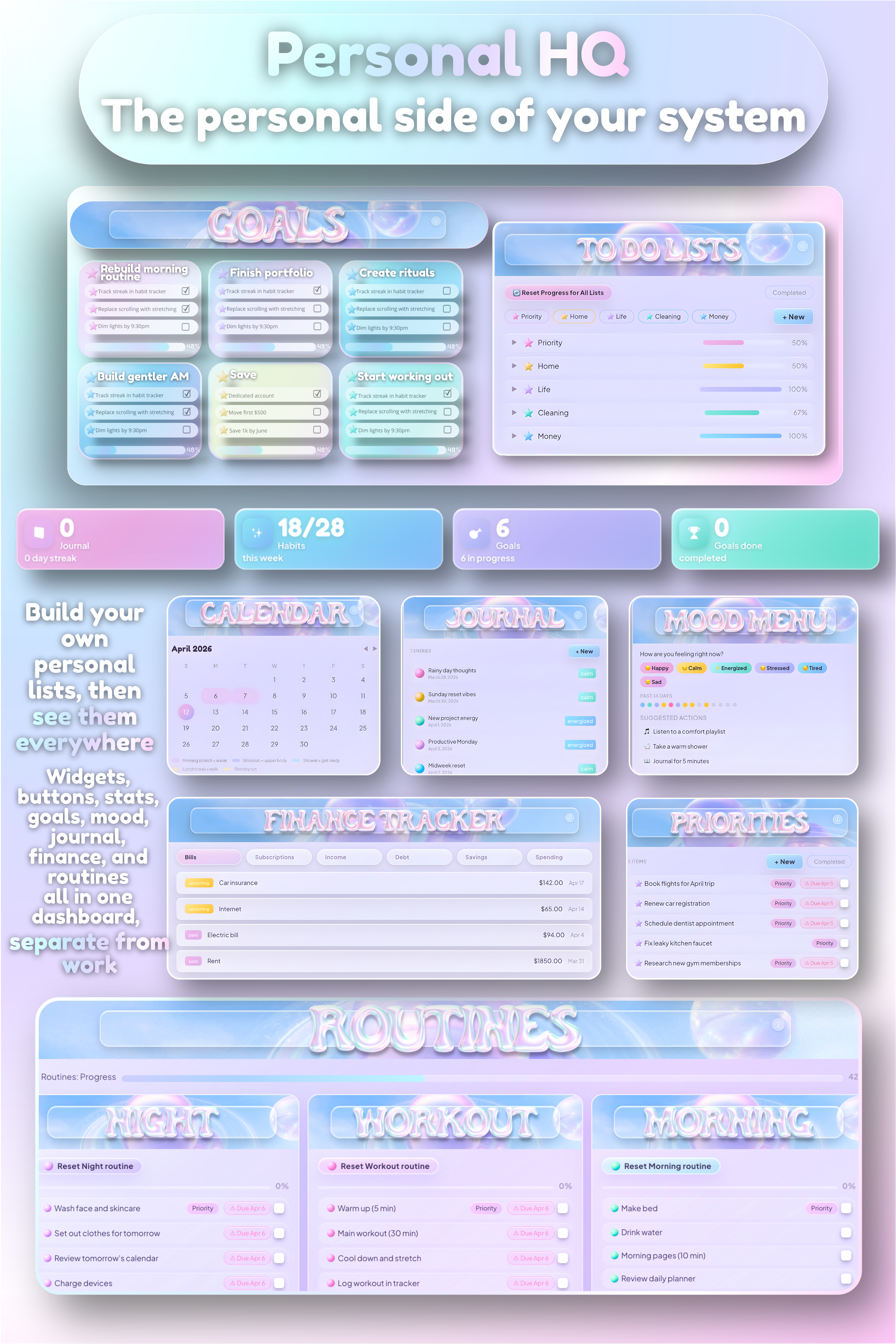 Pocket Planner: Life OS App for ADHD gallery image