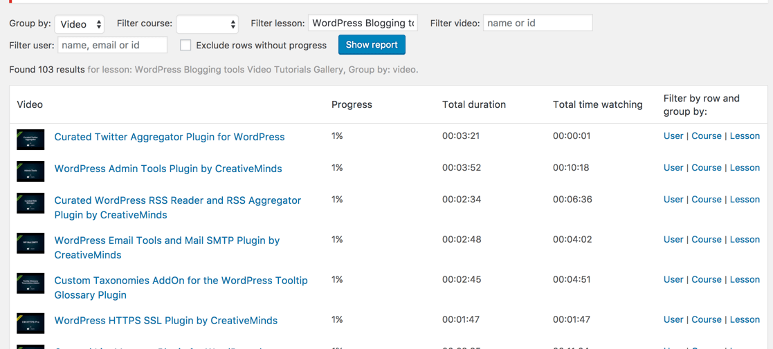 WordPress视频课程经理插件 - 使用VideoLessonSmanager在WordPress上设置视频LMS媒体4