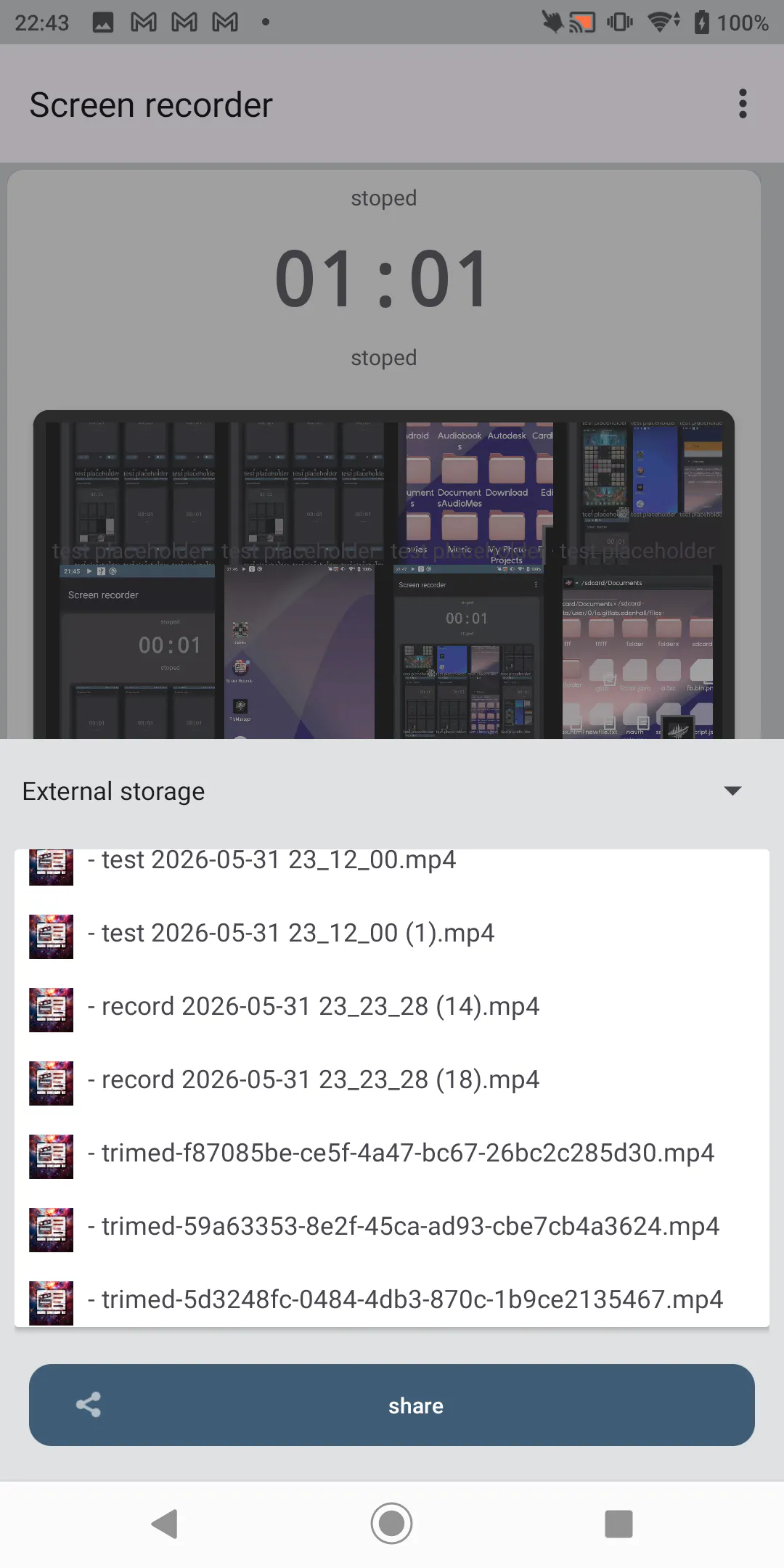 Screen Recorder – HD, Minimal gallery image
