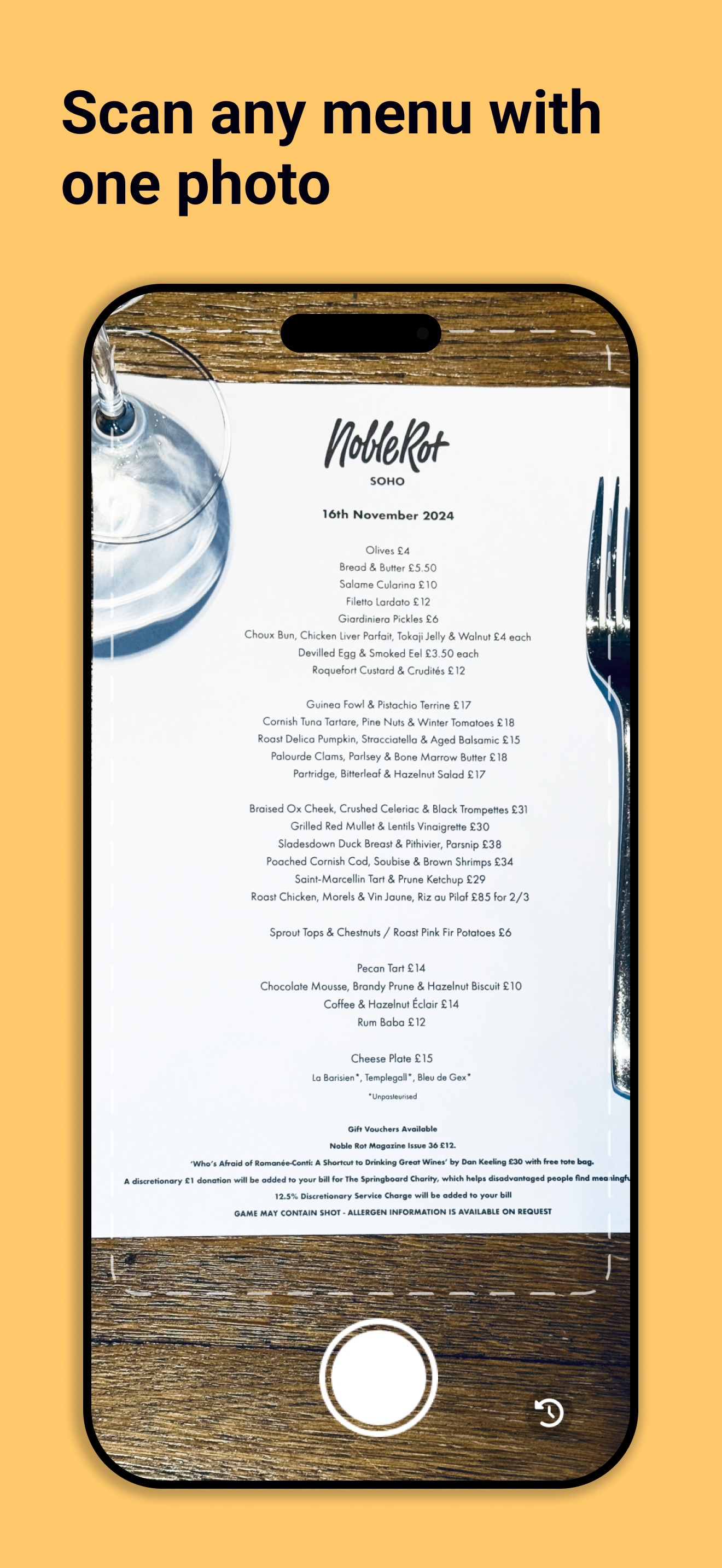 Menu Spiega - Visualizza i menu all'istante media 2