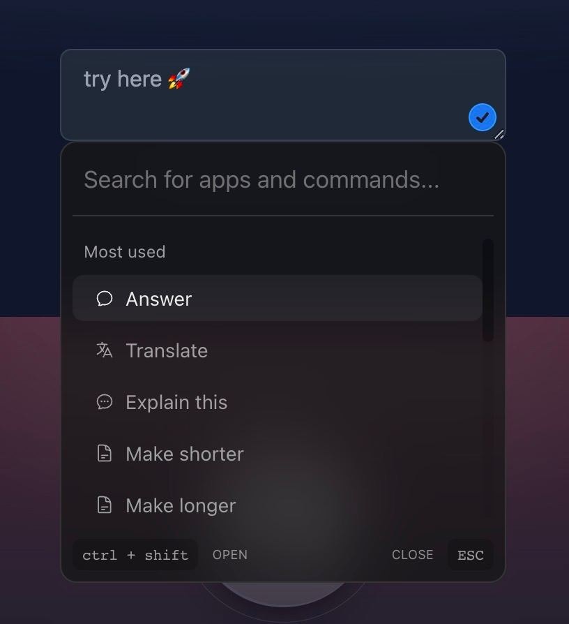 TypeAhead - ChatGPT Everywhere  - Chrome extension for AI text suggestions in any input field media 3