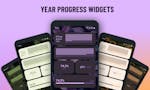 Material You Year Progress Widget image