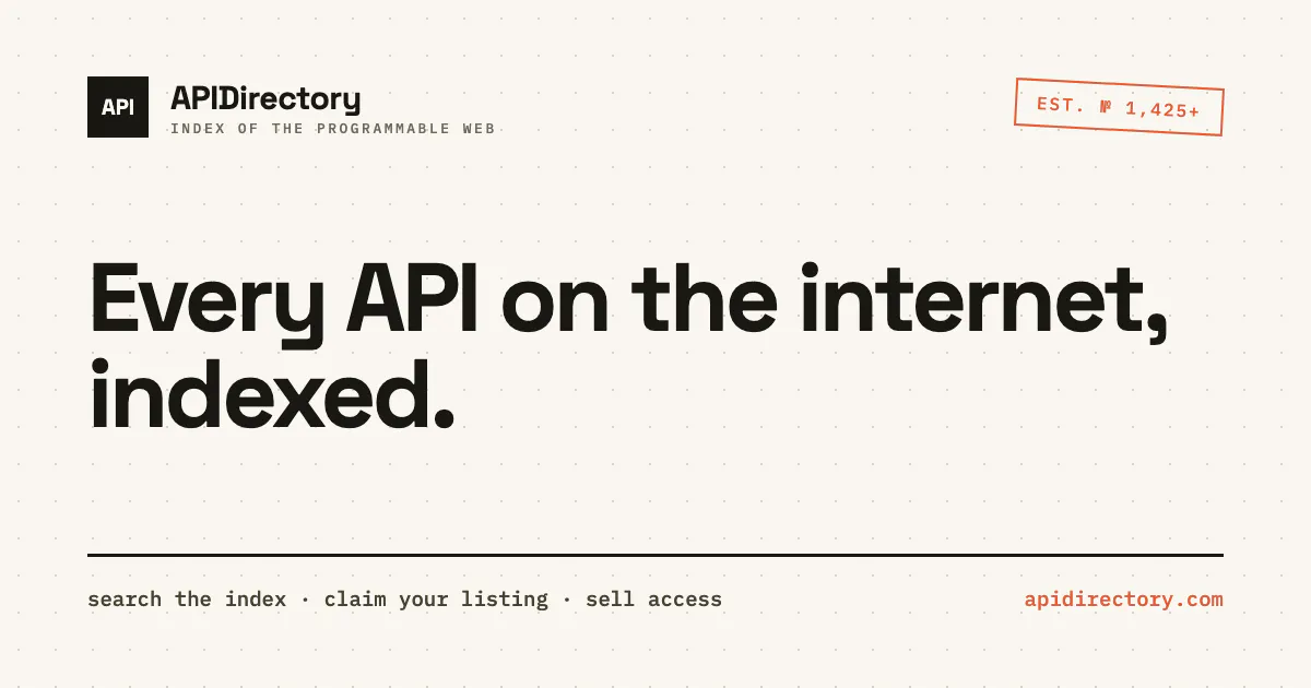 APIDirectory gallery image