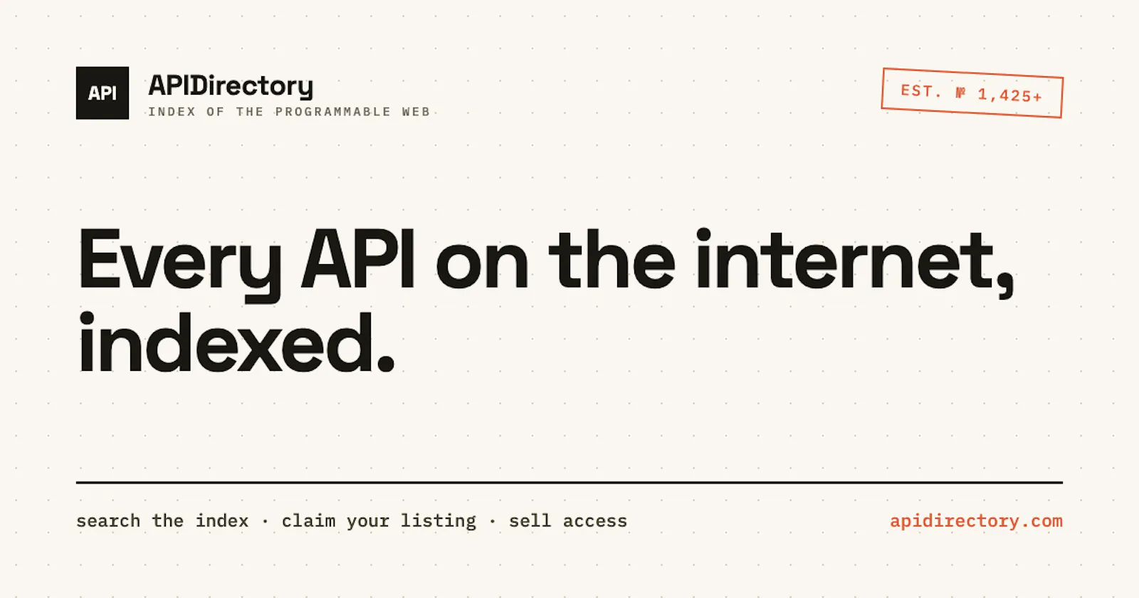 APIDirectory screenshot 1