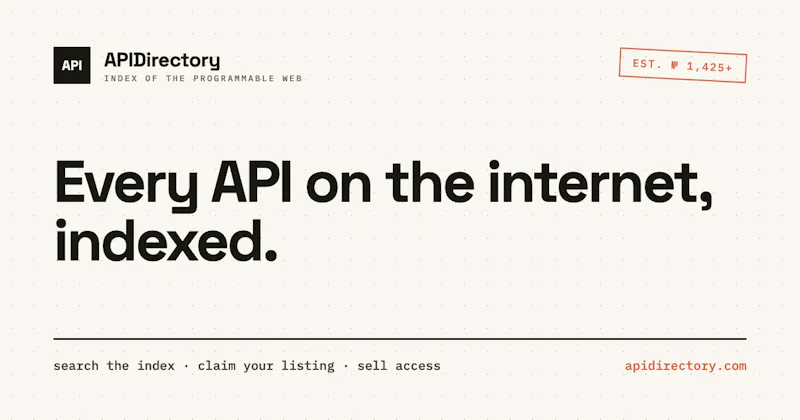 APIDirectory screenshot 1