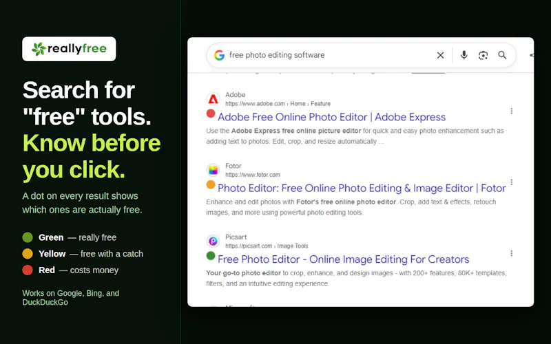 ReallyFree screenshot 2
