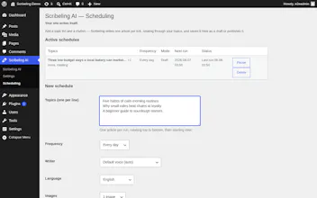 Scribeling — Your ChatGPT, Your marketer gallery image