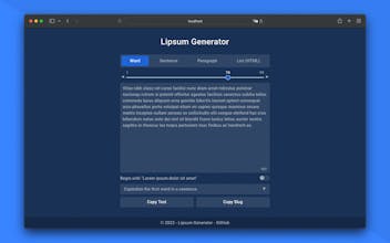 Lipsum Generator gallery image