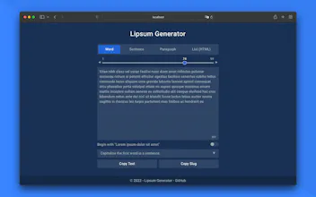Lipsum Generator gallery image