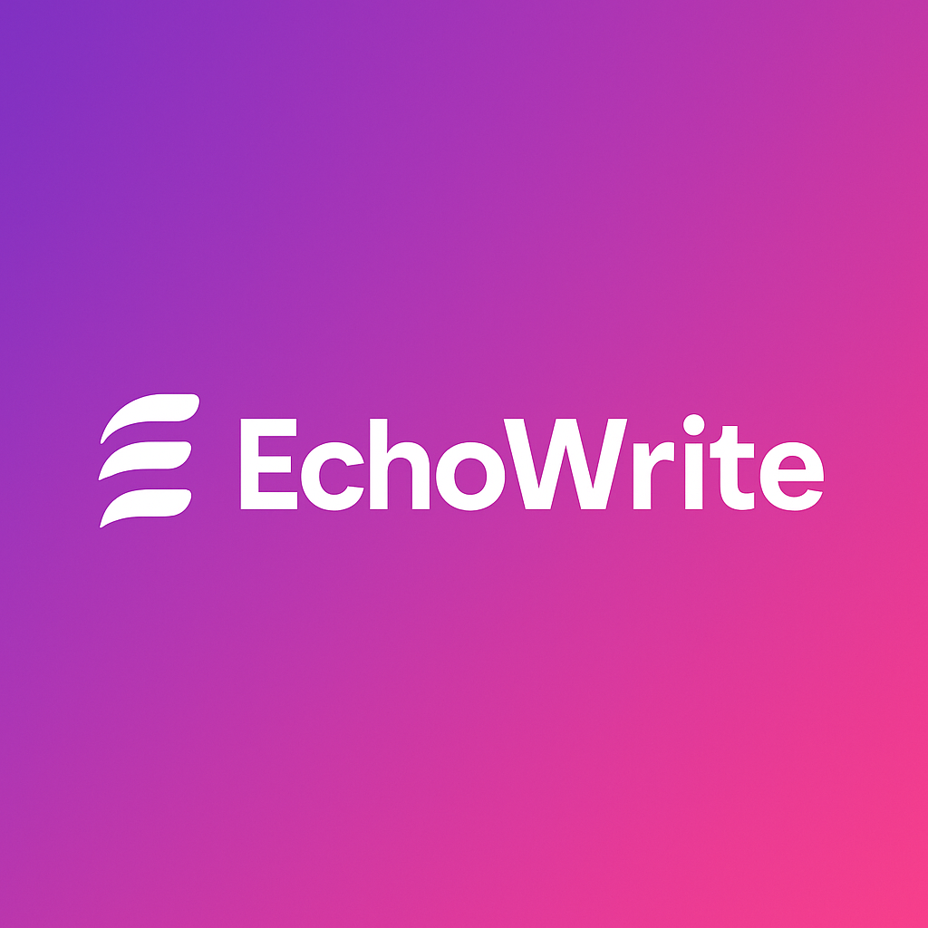EchoWrite logo