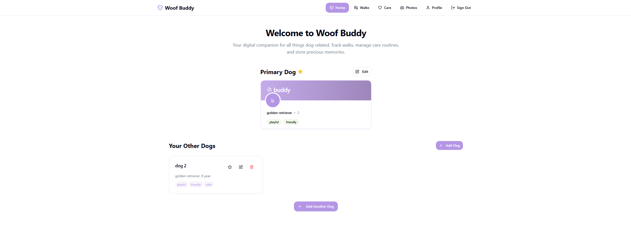Woof Buddy - Dog companion app media 1
