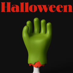 Free 3D Halloween Illustrations