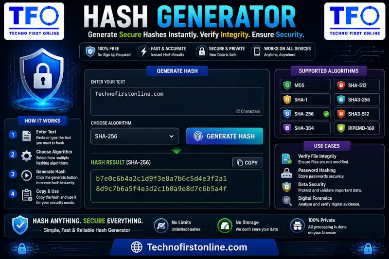 Hash Generator screenshot 1