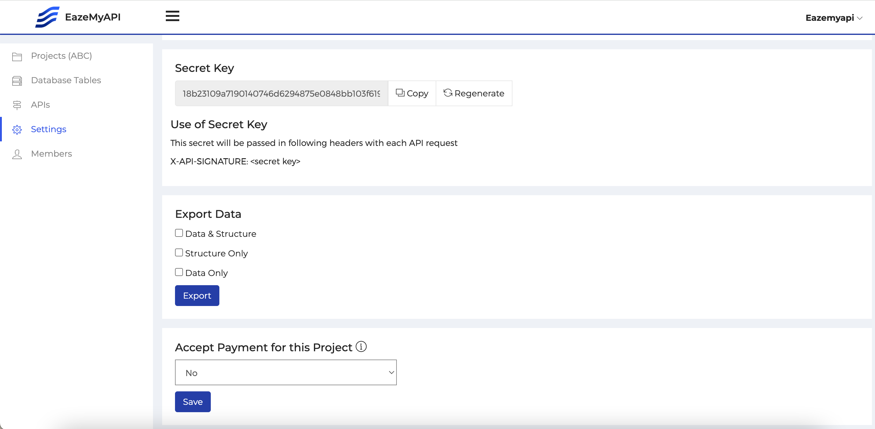 EazeMyAPI - Beta Version gallery image