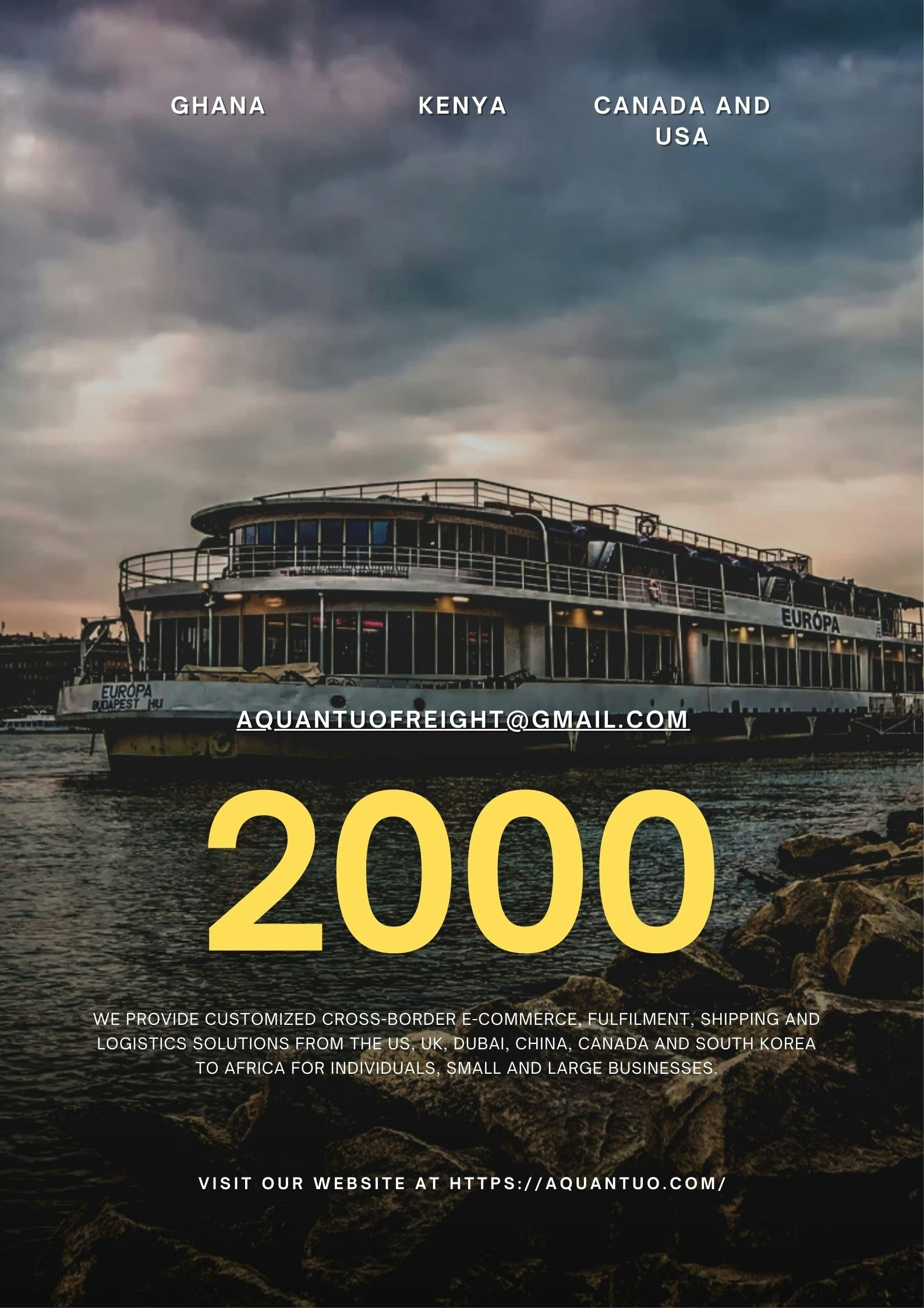 aquantuo - Main product screenshot demonstrating key features and user interface