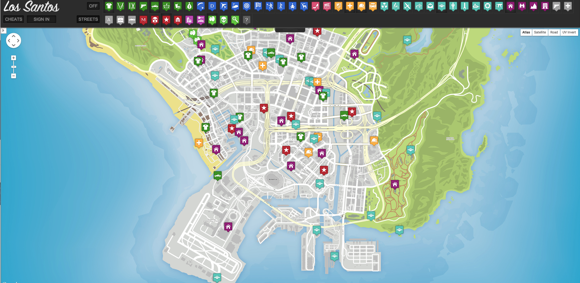 GTA 5 Map