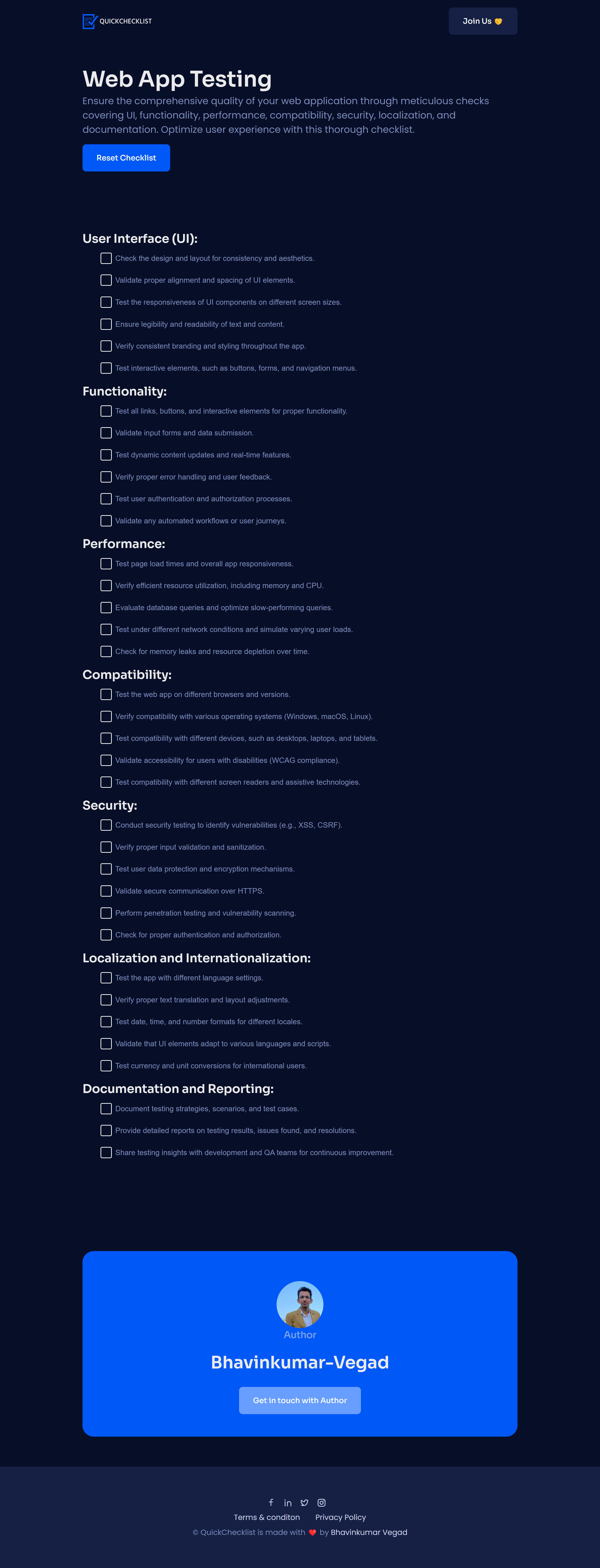 QuickChecklist media 2