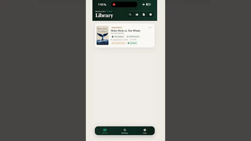 Wexley Pro: Publishing Studio screenshot 1 (video preview)