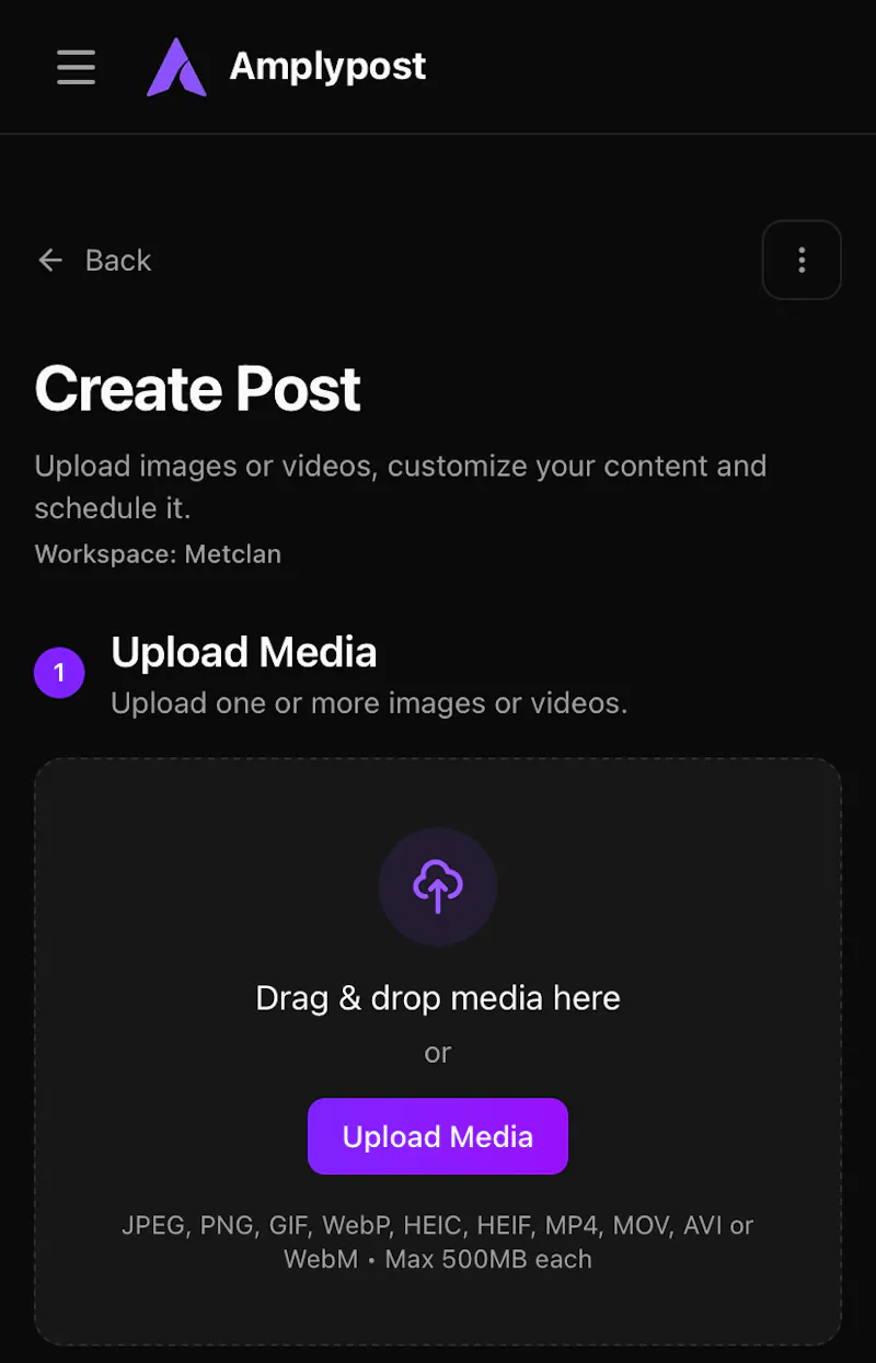 Amplypost screenshot 4