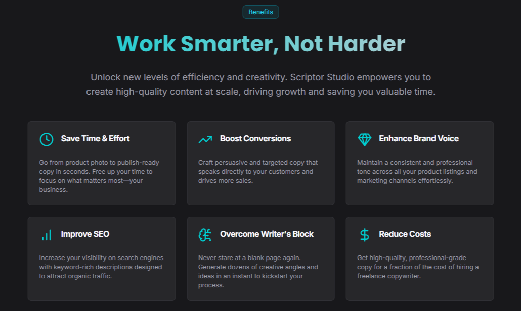 Scriptor Studio gallery image