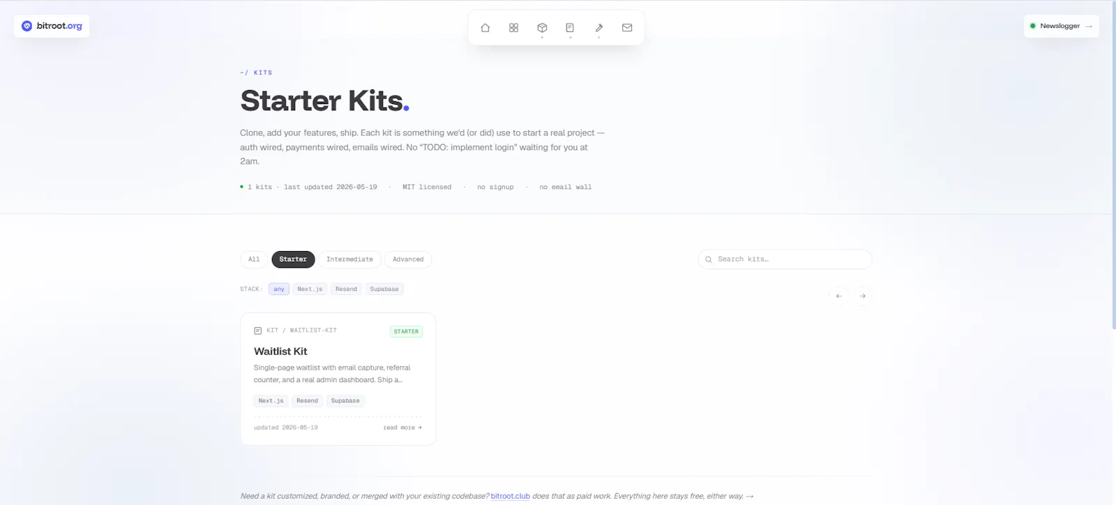 Bitroot - The founder's toolbox screenshot 4