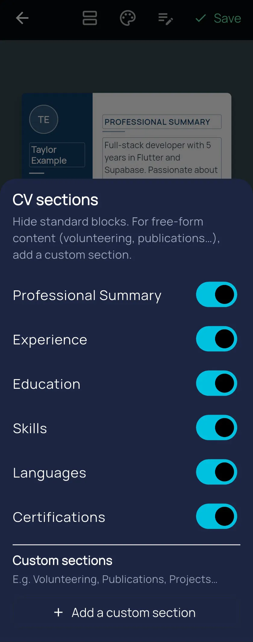 HireSnap — AI Resume & CV Builder gallery image