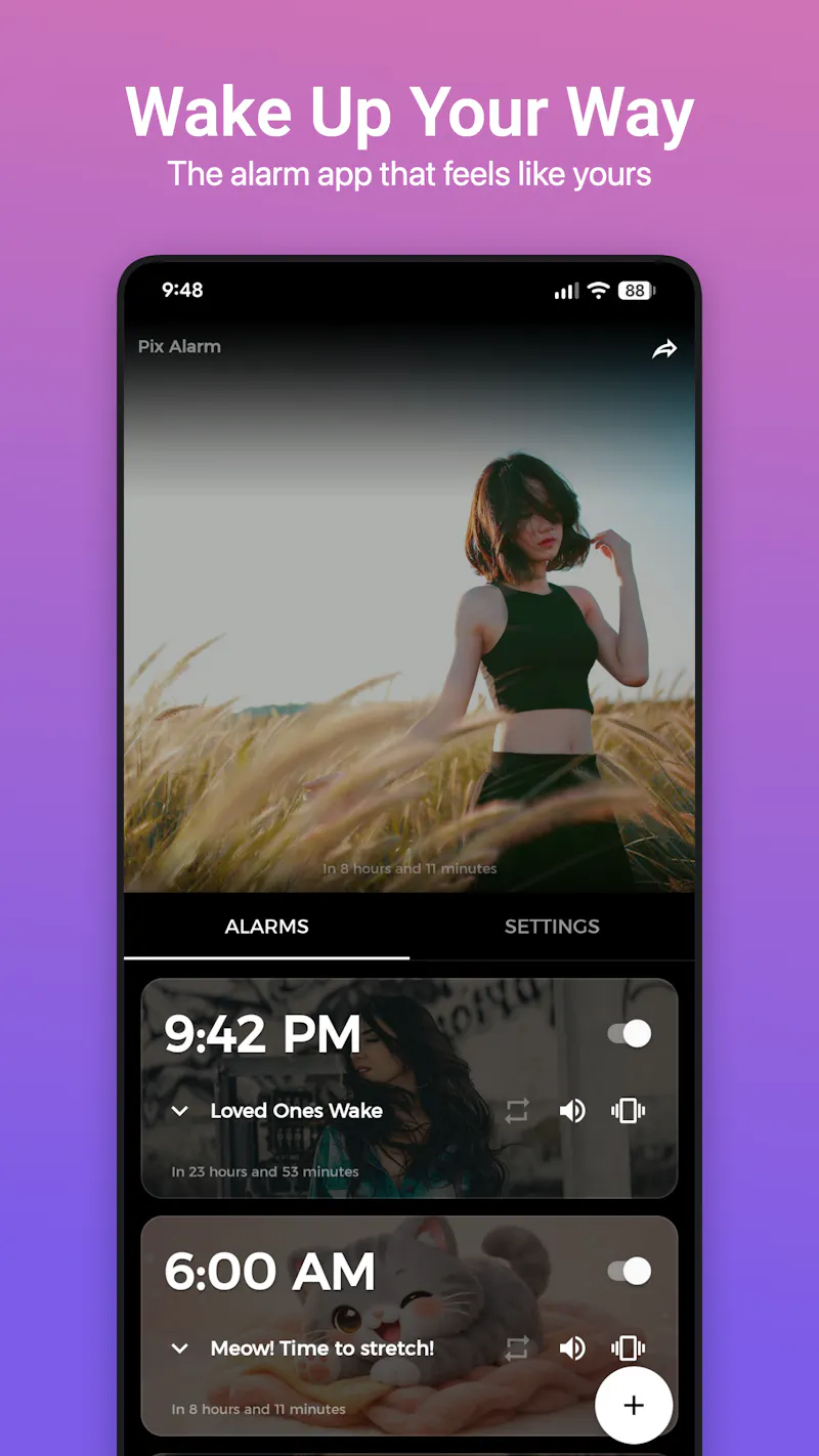 Pix Alarm · Eight years later screenshot 1