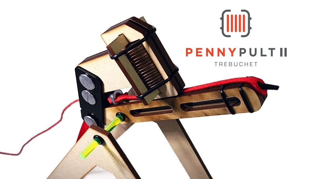 Pennypult II: Mini Trebuchet