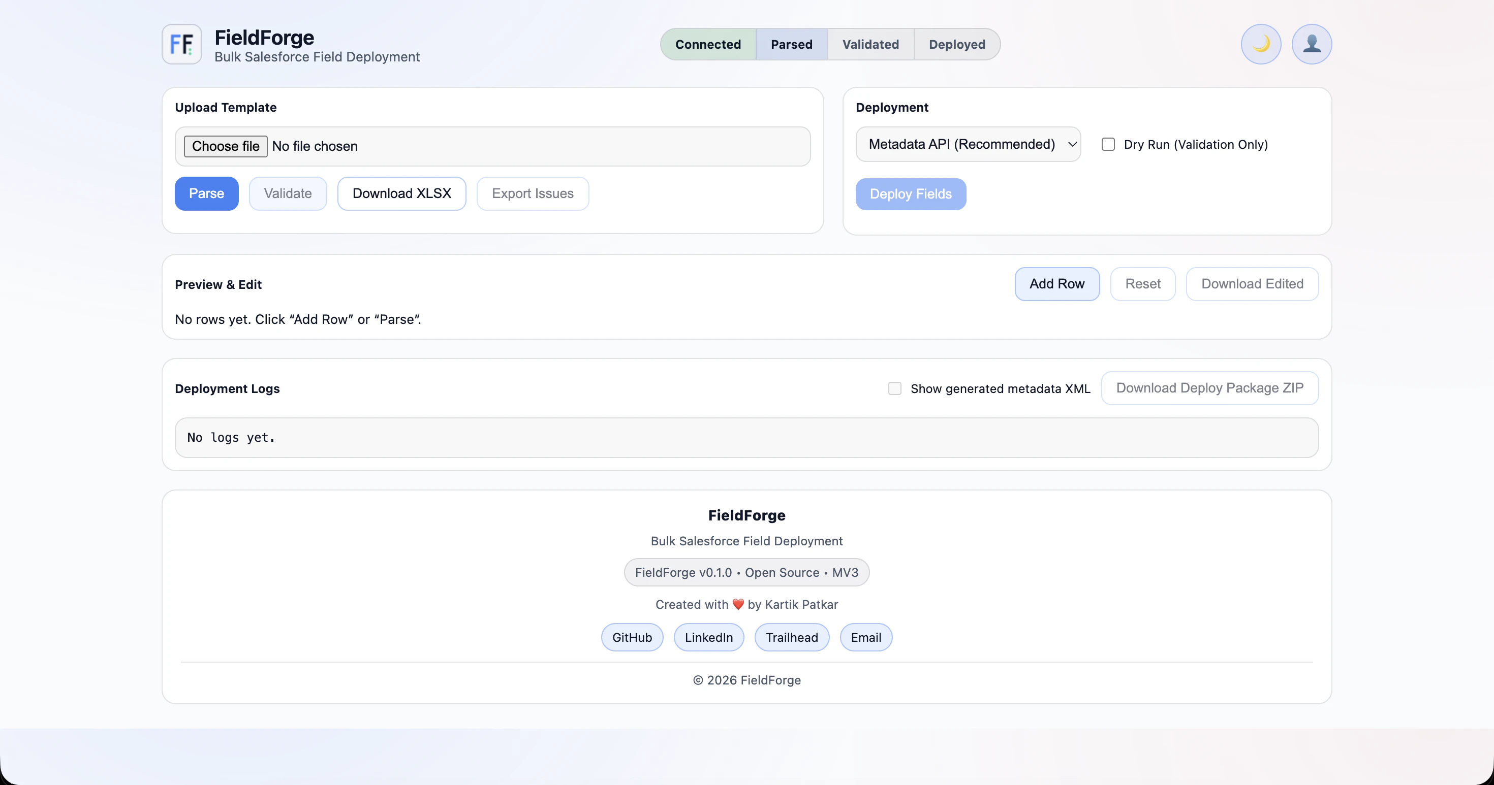 FieldForge for Salesforce screenshot 1