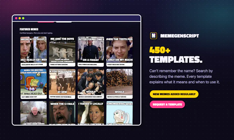 Memegenscript screenshot 4