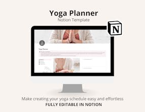 Yoga Planner Notion Template gallery image